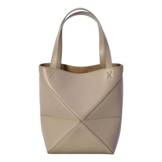 Loewe (WMNS) Loewe Mini Puzzle Fold Tote Sand A657V25X01-2150