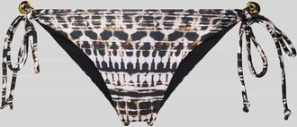 Dorina Bikinihose mit seitlicher Schn&uuml;rung Modell TOGO MAGO in Mittelbraun, Gr&ouml;&szlig;e XS