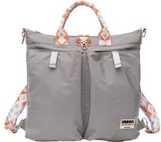 Urban Originals Como Tote Backpack in Grey at Nordstrom Rack