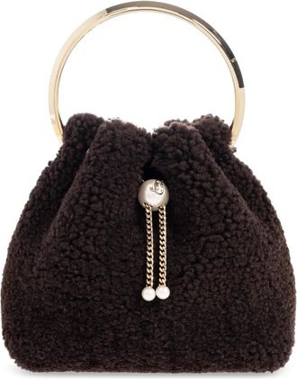 Jimmy Choo London Tassen, Dames, Bruin, ONE Size, Handtas Bon Bon