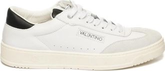 Mario Valentino La Valentino - Heren - Sneakers - Wit - 41 EU - Leer - Schoenen