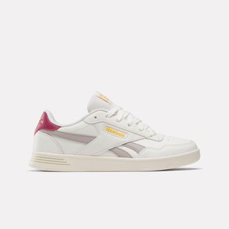Reebok Womens Reebok Court Advance In Chalk/Scorchedearth/Hoopred M