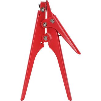 OEM Pistola Port&aacute;til Para Bridas De Nailon, Herramienta Ajustable De Sujeci&oacute;n Y Corte Para Bridas De Pl&aacute;stico, Color Rojo