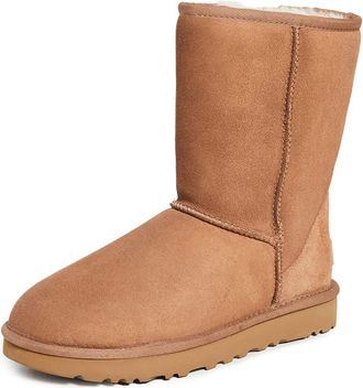 UGG Womens Classic Short Ii Classic Boot, Chestnut, 10 UK