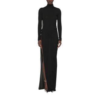Gucci Dames, Jurken, Zwart, Maat: S