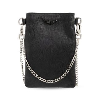 Zadig&Voltaire Phone Accessories, unisex, Black, Size: ONE SIZE Rock Phone Pouch