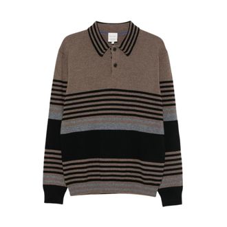 Paul Smith Polo a Righe - - Tops - Uomo - Marrone - S