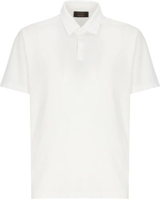 Zanone Ice Cotton Polo - Heren - Polos - Wit - XL - Katoen - Tops