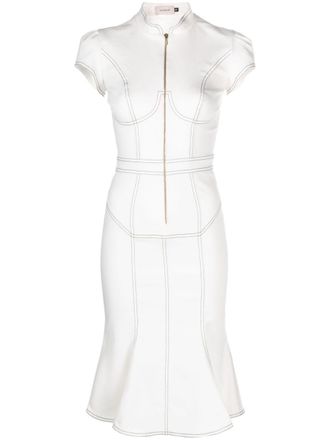 Murmur Denim jurk - Wit