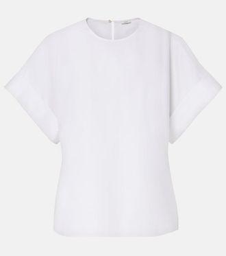 Joseph Fassia cotton poplin blouse