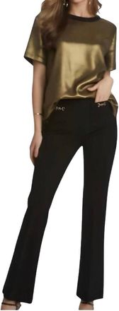 Elliott Lauren Ponte Pant In Black