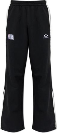 Balenciaga Sweatpants, male, Black, Size: 2XS NBA Collaboration Oversized Sweatpants