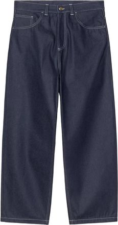 Carhartt Work in Progress Brandon Pant - Heren - Loose Fit Jeans - Blauw - XL - Katoen - Jeans