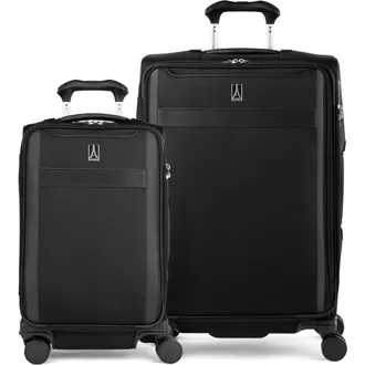 Travelpro Versapack + Softside 21 Carry On & 25medium Checked Spinner Luggage Set in Black at Nordstrom