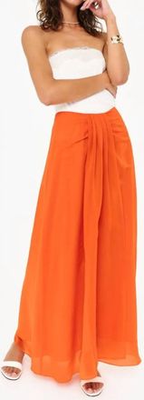 Cami NYC Bahia Chiffon Skirt In Clementine