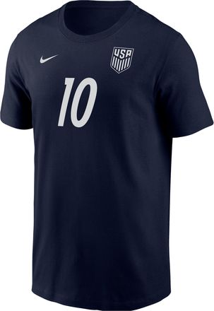 Nike Christian Pulisic Team USA Nike Mens Soccer T-Shirt in Blue | M11332P378USCP-NVY