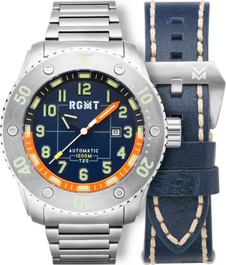 RGMT All-Brite Tritium Blue Dial Mens Watch RG-8047-11
