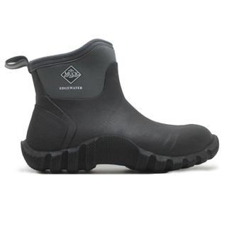 The Original Muck Boot Company Edgewater Classic Ankle Rubber Synthetic Mens Ankle Boots - Black - Size:UK 10
