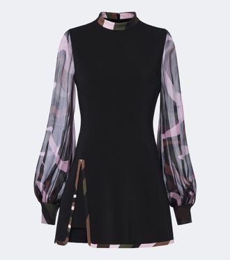 Pucci Vestido corto Iride de cady