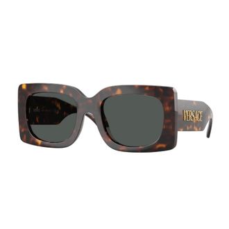 Versace Accessoires, unisex, Bruin, ONE Size, Ve 4496U Zonnebril