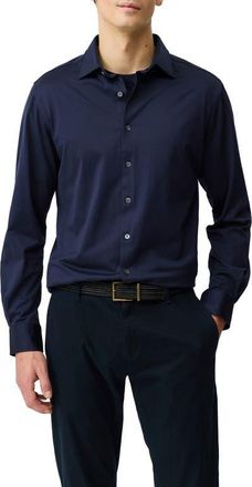 Rodd & Gunn Ascot Park Button-Up Shirt in Ink at Nordstrom, Size Xxx-Large