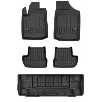 OEM Set 3d Alfombrillas Y Alfombrillas De Maletero Citro&euml;n C2 1 Hatchback 2003-2009