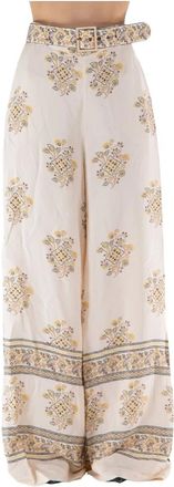 Zimmermann Mujer, Pantalones, Beige, Talla: L