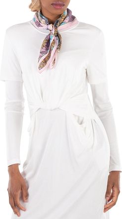 Inouï Editions Square Magnus Cotton And Silk Scarf