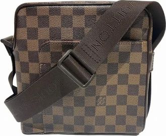 Louis Vuitton Pre-owned Cross Body Bags, male, Brown, Size: ONE SIZE Pre-owned Canvas louis-vuitton-bags