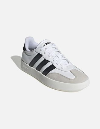 adidas Mens Adidas Barreda Mens White/Black/Grey Trainers - Size: 11