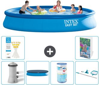 Intex Piscina Easy Set Redonda - 457x84 Cm - 7-piezas S304