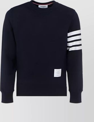 Thom Browne ENGINEERED 4-BAR JERSEY SWEATSHIRT in relaxed fit