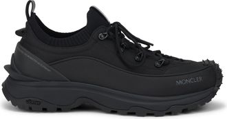 Moncler Mens Sneakers Trailgrip Lite3 Black Polyester Trainers