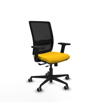 Piqueras y Crespo Piqueras-y-crespo Silla De Oficina Haches Amarilla Confortable