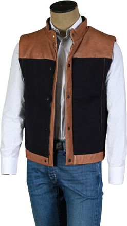 Manrico Cashmere Cashmere Zip-Up Vest