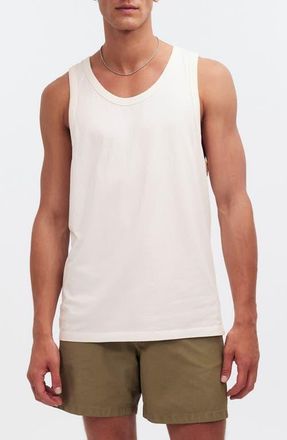 Madewell Allday Cotton Tank in Lighthouse at Nordstrom, Size Medium