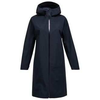 Peak Performance Treeline Shell Parka Regenjacke f&uuml;r Damen | blau