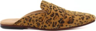 Free People Womens At Ease Mules In Leo Suede