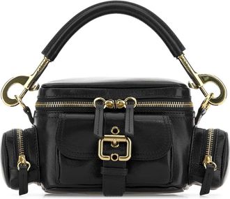 Chloé Black Leather Camera Bag Crossbody Bag