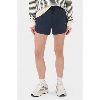 Sweaty Betty Explorer Track Piped Shorts in Navy Blue at Nordstrom, Size X-Small