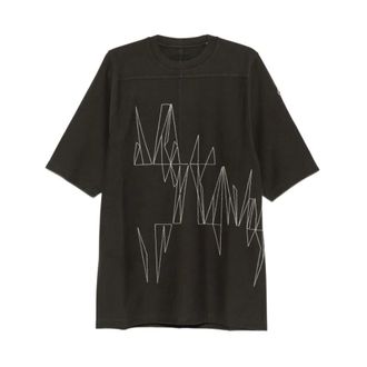 Moncler T-Shirts, male, Brown, Size: M Jumbo Cotton T-Shirt