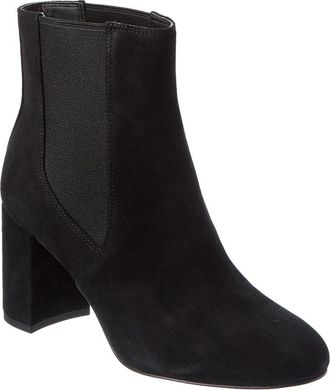 Stuart Weitzman Celina 75 Suede Chelsea Bootie
