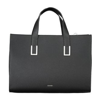 Calvin Klein Tote Bags, female, Black, Size: ONE SIZE Bags and Accessories