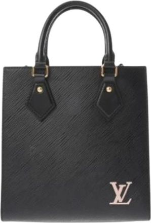 Louis Vuitton Pre-owned Handbags, female, Black, Size: ONE SIZE Pre-owned Leather Handbag
