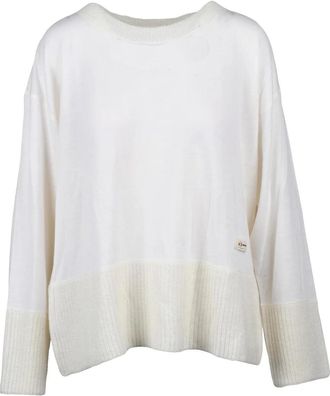 A|X Armani Exchange Crew Neck Pullover with Ribbed Detailing