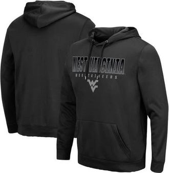 Colosseum Mens Colosseum Black West Virginia Mountaineers Blackout 3.0 Pullover Hoodie at Nordstrom, Size Medium
