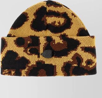 Goldbergh animalier jacquard beanie