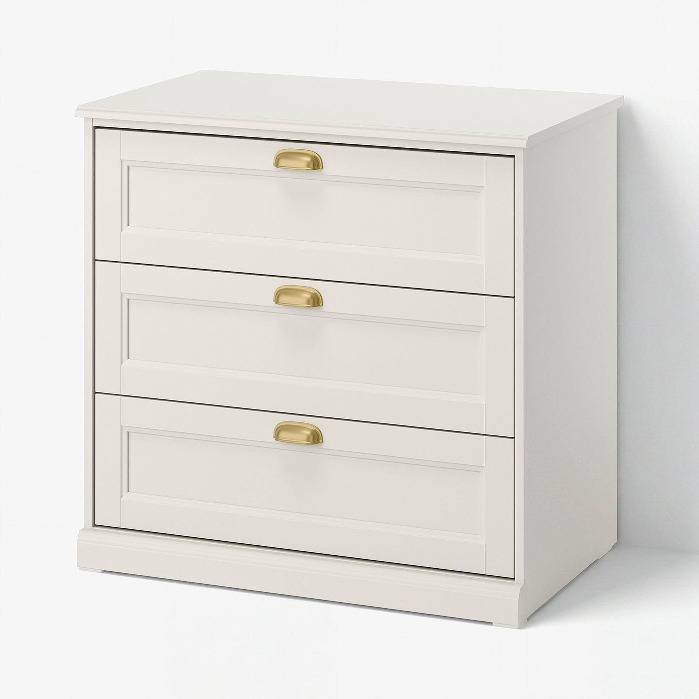 IKEA MALM - Kommode mit 2 Schubladen, Weiß - 40 x 55 cm ab 82,99 €