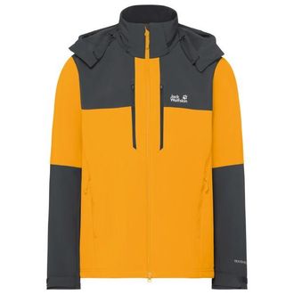 Jack Wolfskin Jasper Jacket Softshelljacke f&uuml;r Herren | orange