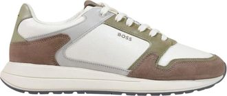 HUGO BOSS Vinston Runn Sneaker - - Shoes - Uomo - Beige - 40 EU